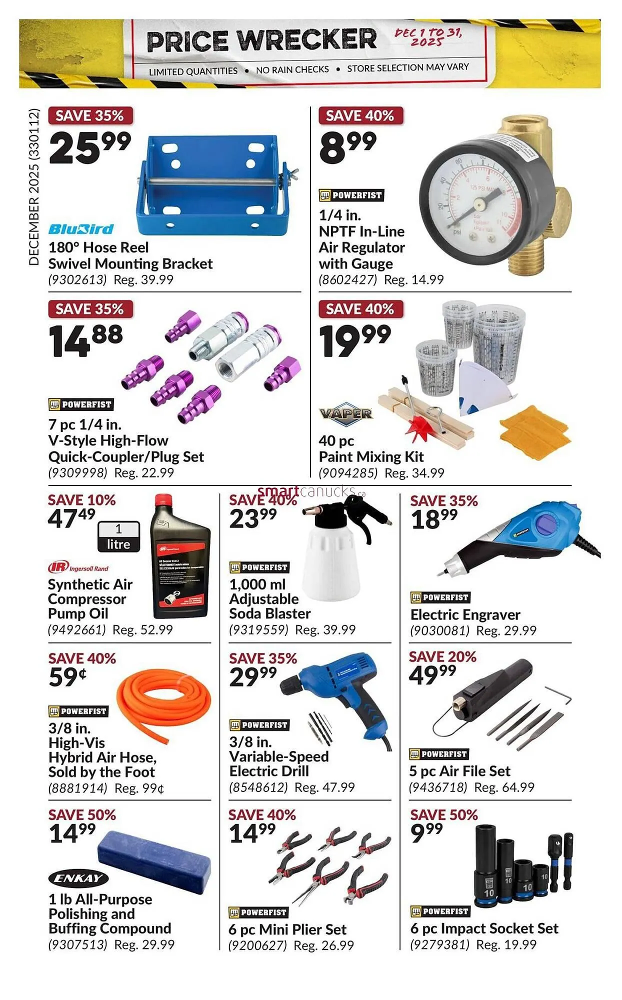 Princess Auto flyer from November 30 to December 6 2025 - flyer page 22