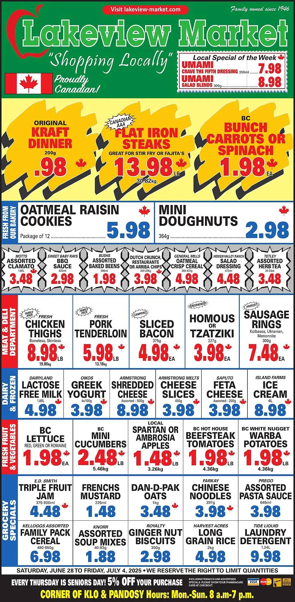 Lakeview Market flyer - 1