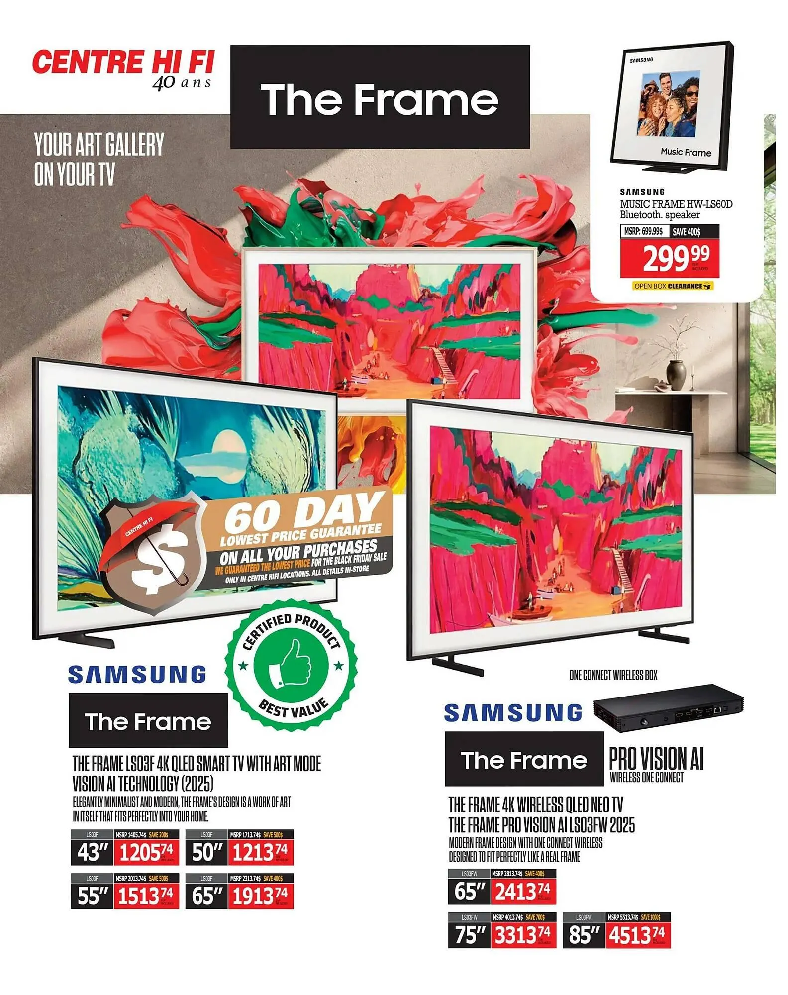 Centre Hi-Fi flyer from October 31 to November 6 2025 - flyer page 12