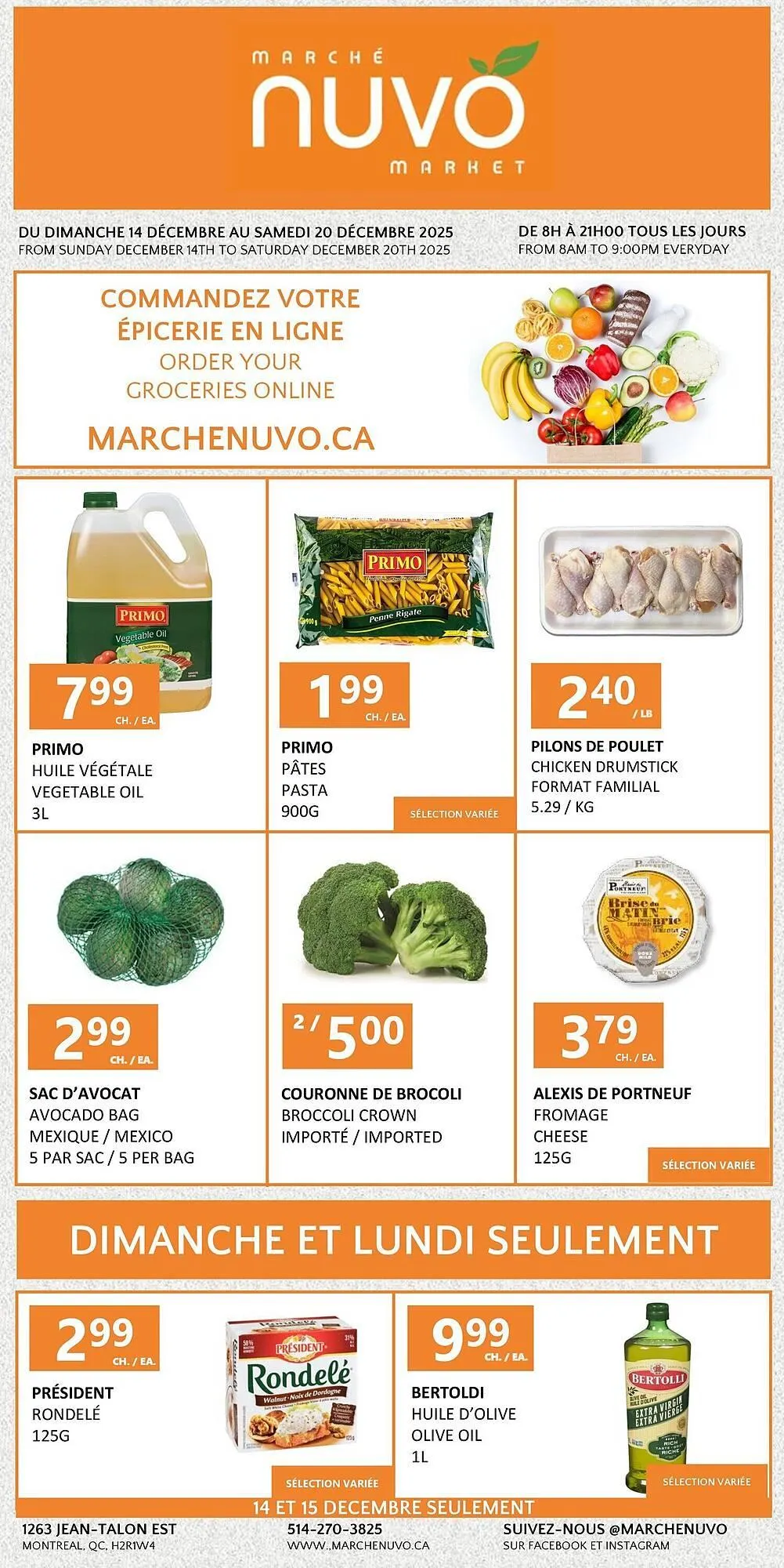 Marche Nuvo flyer from December 8 to December 22 2025 - flyer page 1