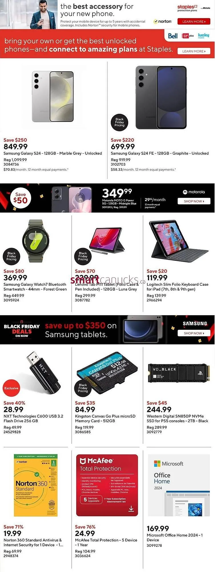 Staples flyer from November 13 to November 19 2024 - flyer page 13