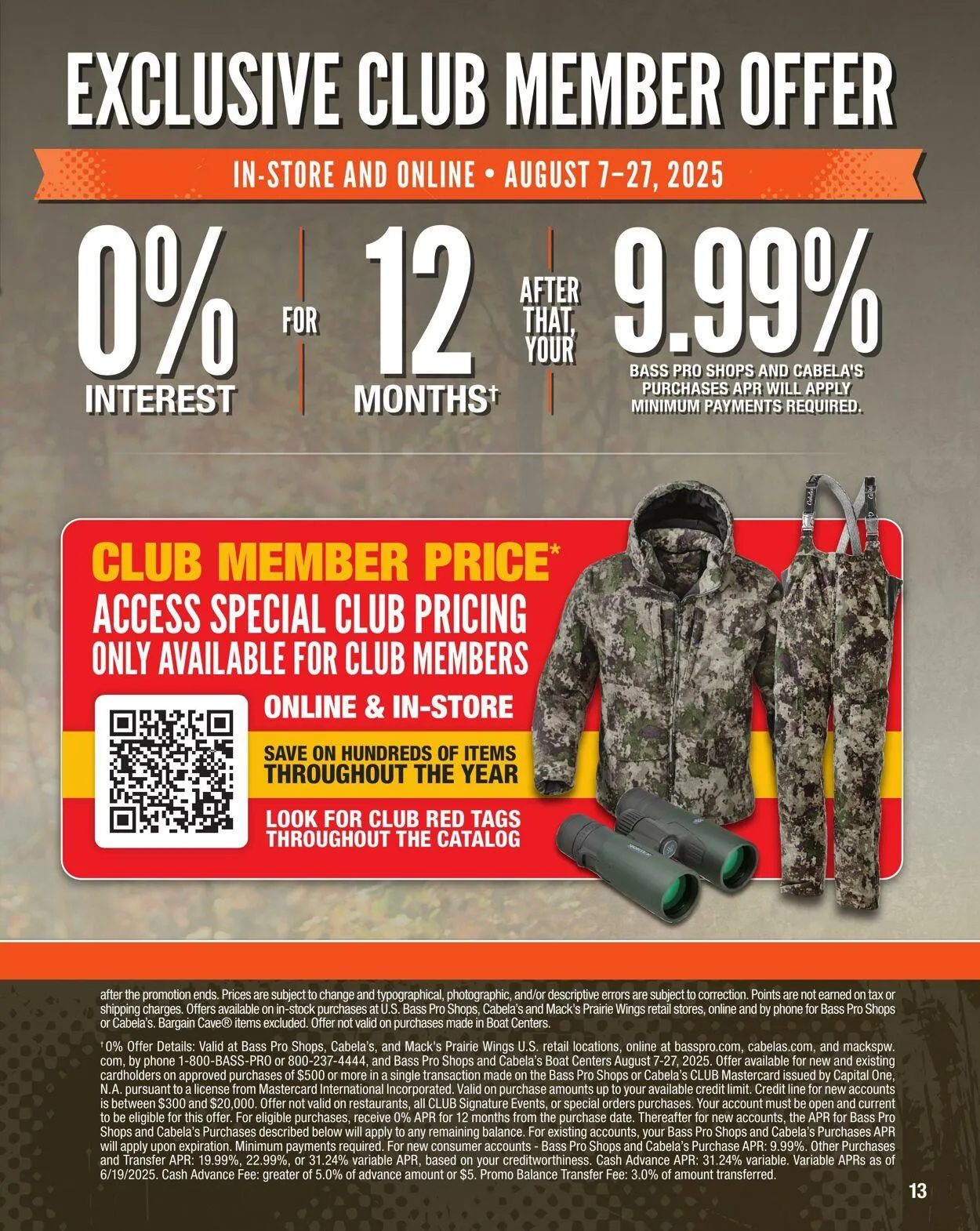 Bass Pro Current flyer from October 9 to October 23 2025 - flyer page 13