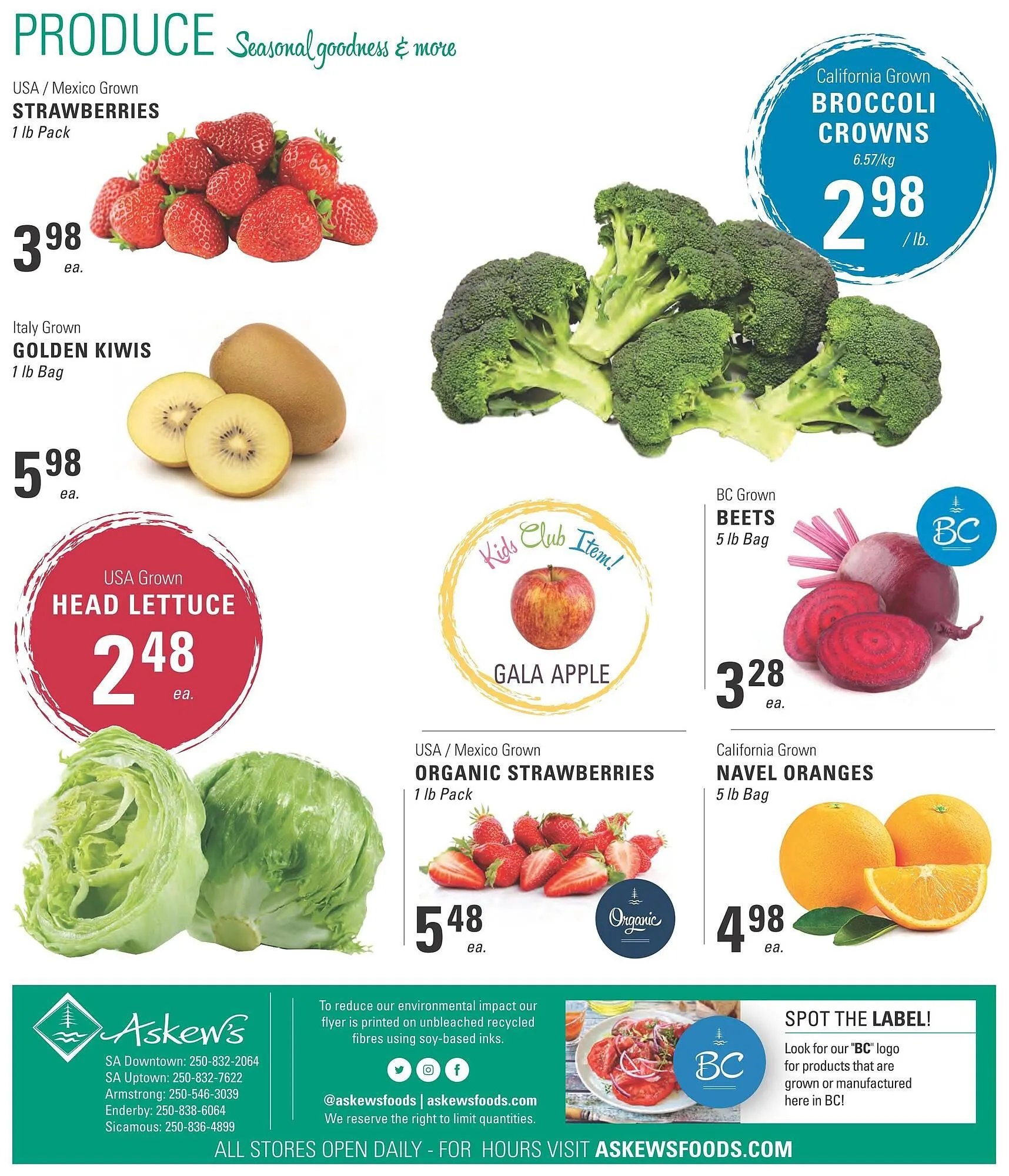 Askews Foods flyer from March 1 to March 7 2026 - flyer page 12