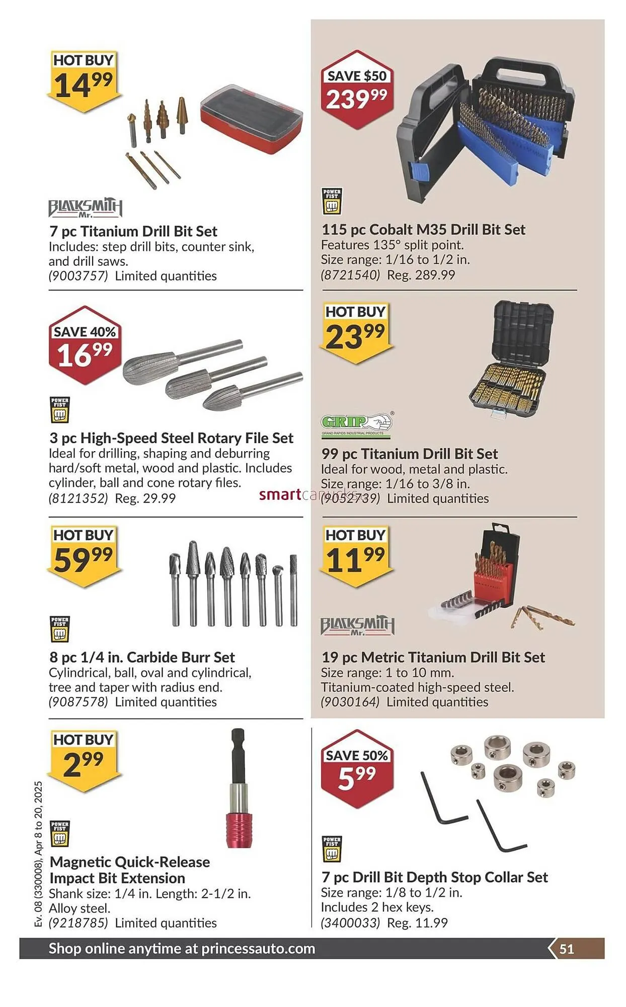 Princess Auto flyer from April 6 to April 12 2025 - flyer page 57