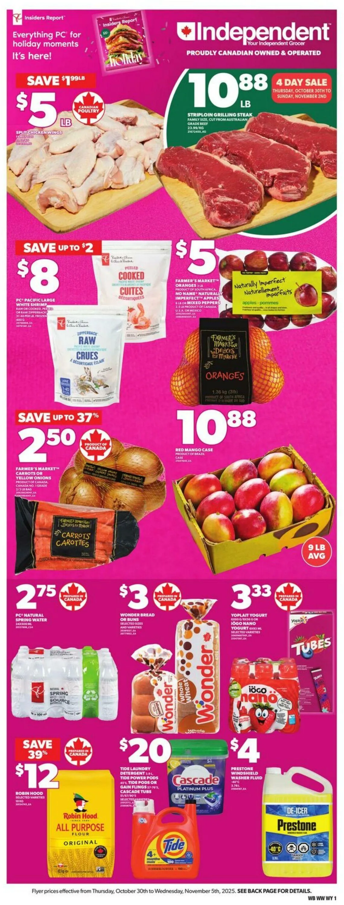 Independent Current flyer from October 30 to November 5 2025 - flyer page 3