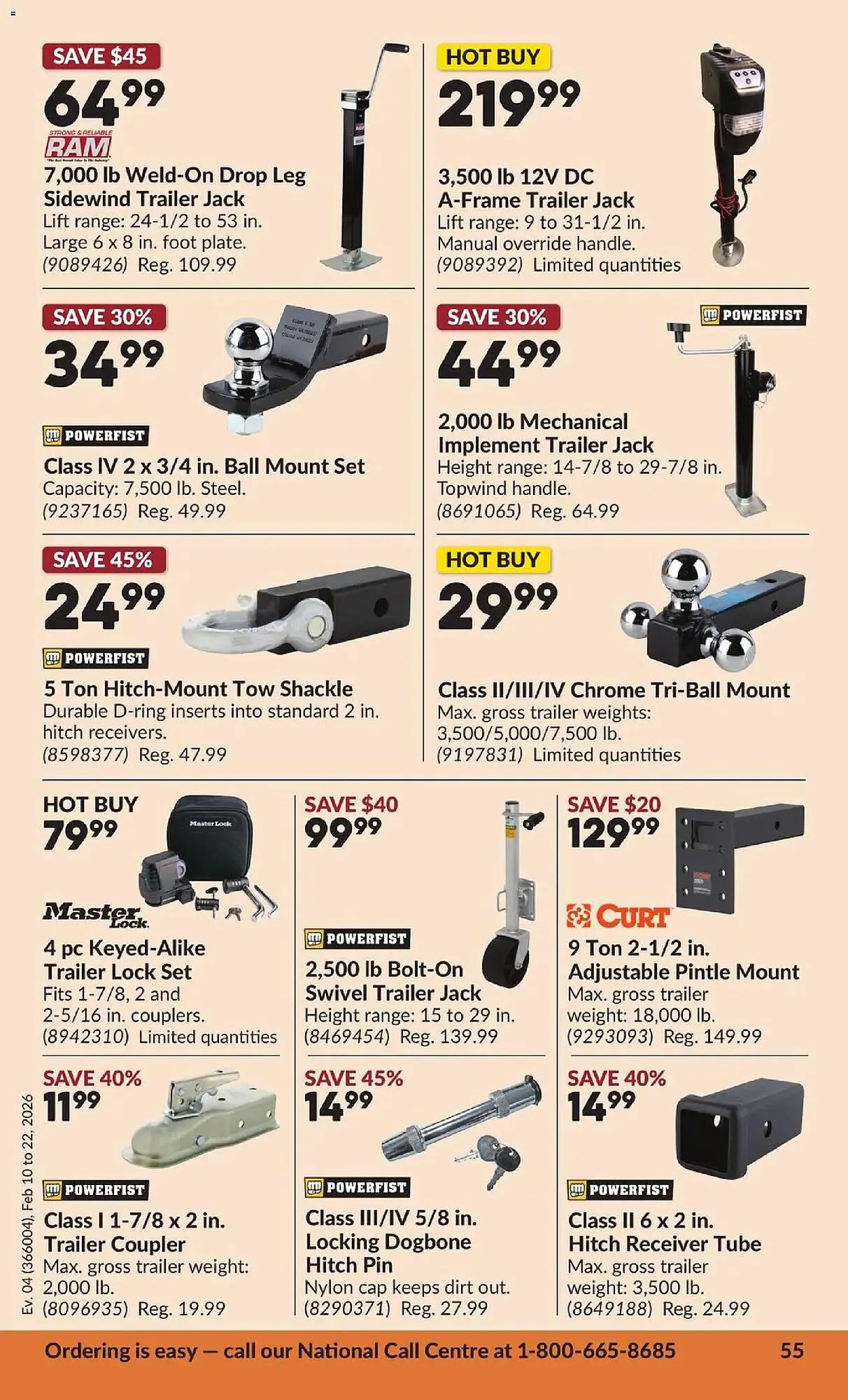 Princess Auto flyer from February 10 to February 22 2026 - flyer page 60