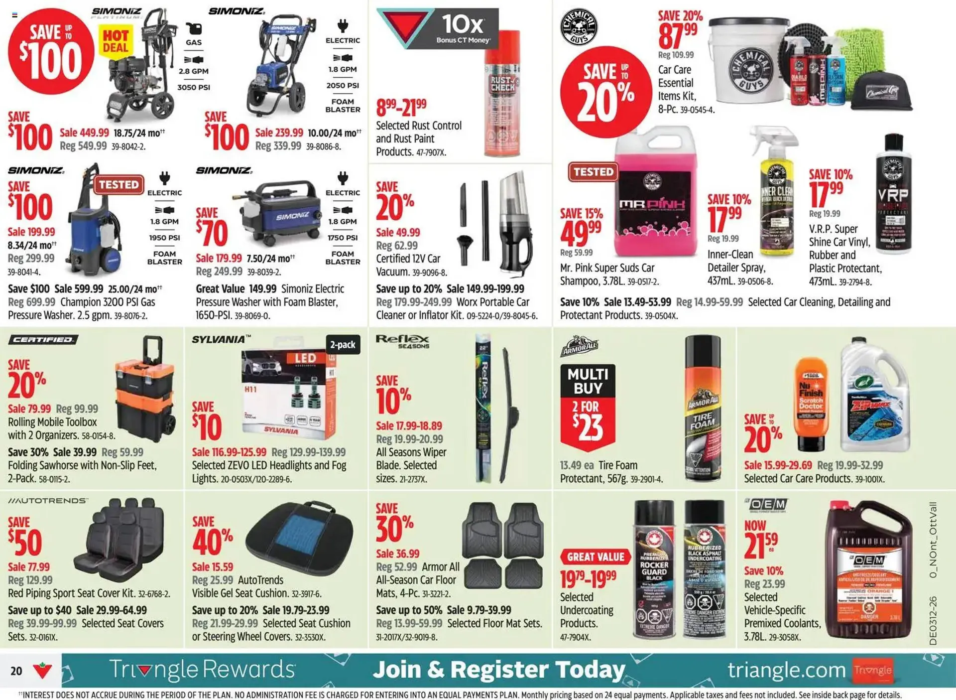 Canadian Tire flyer from March 19 to March 25 2026 - flyer page 20