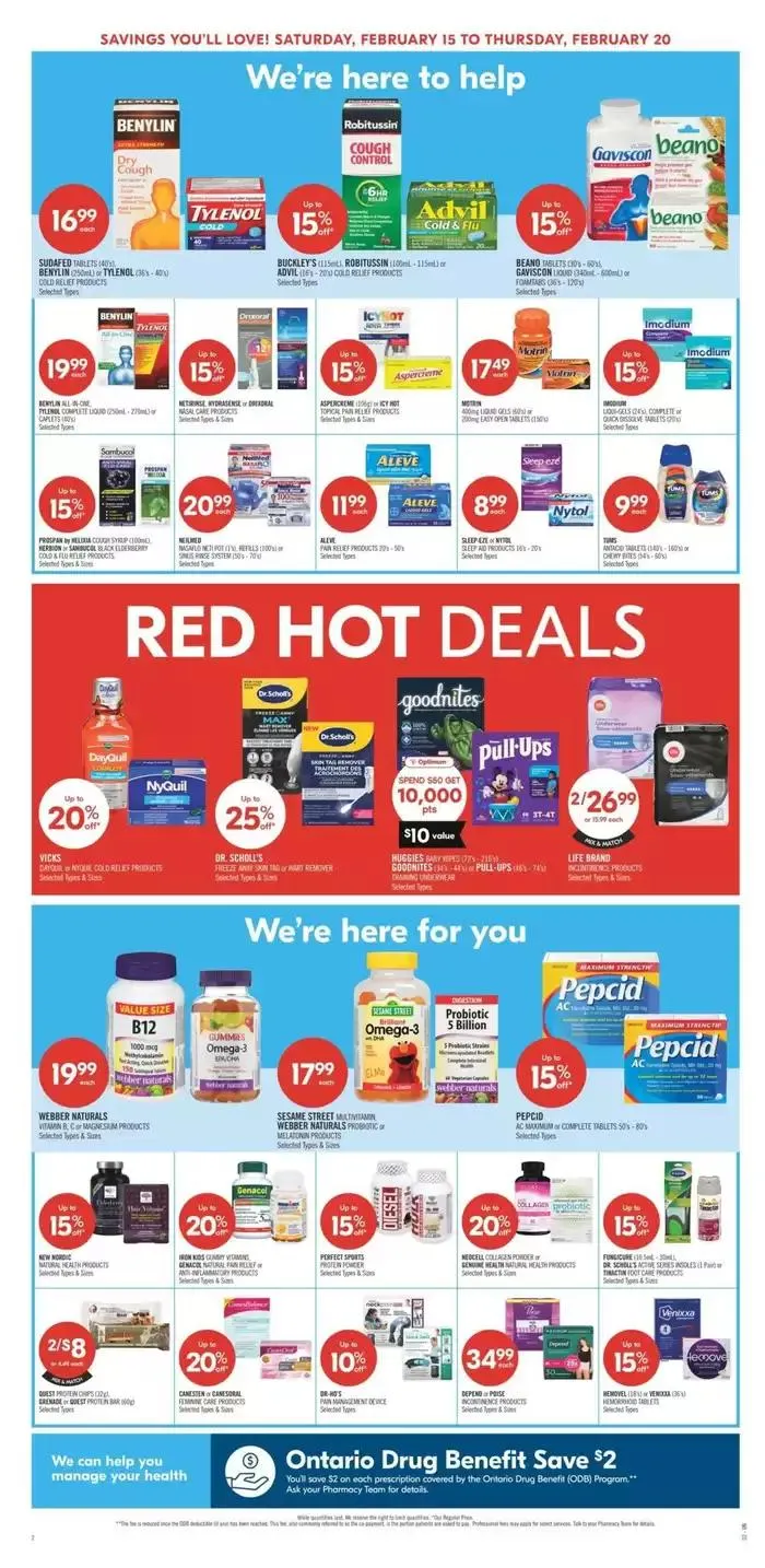 Exclusive deals and bargains from February 15 to February 20 2025 - flyer page 4