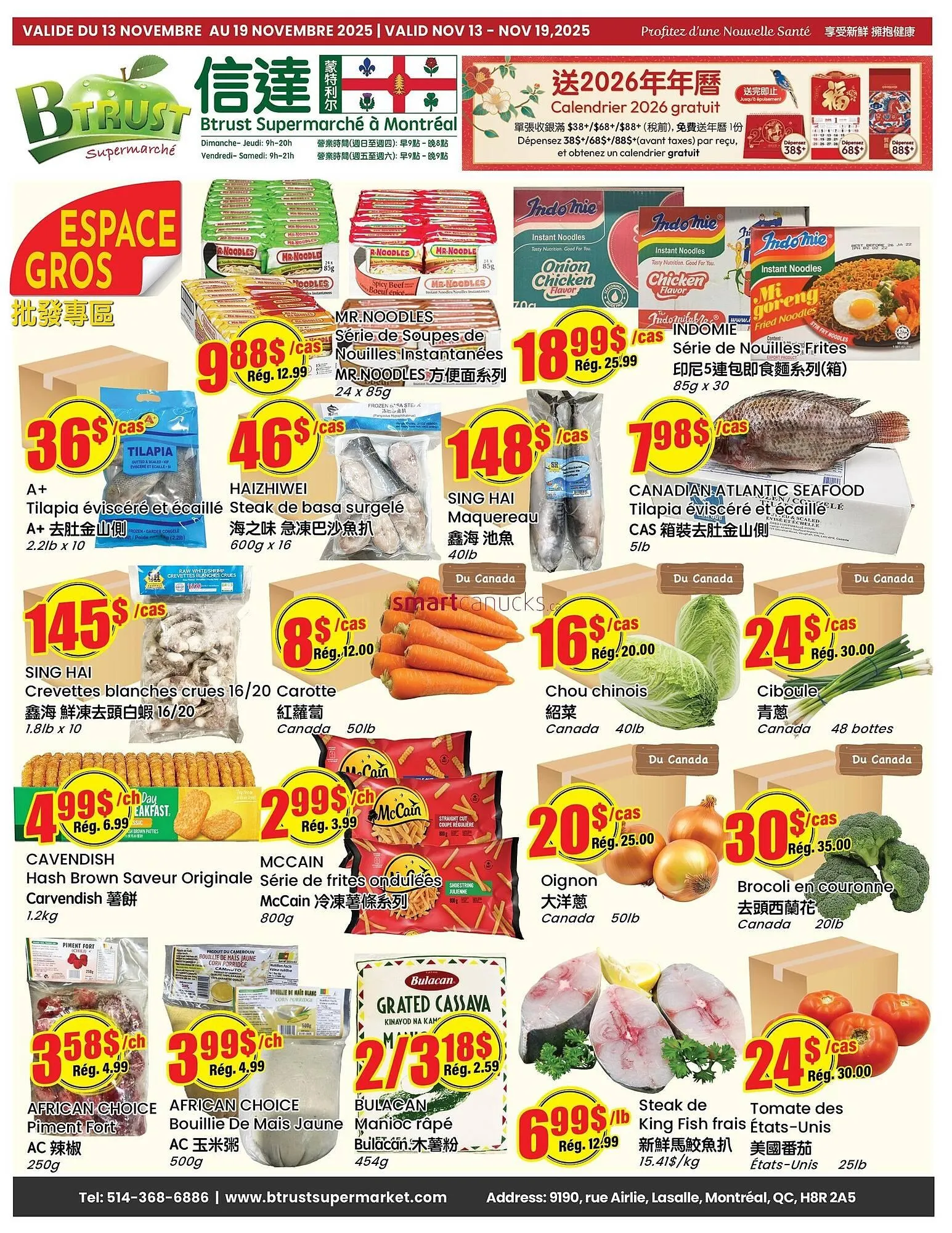 Btrust Supermarket flyer from November 13 to November 19 2025 - flyer page 1