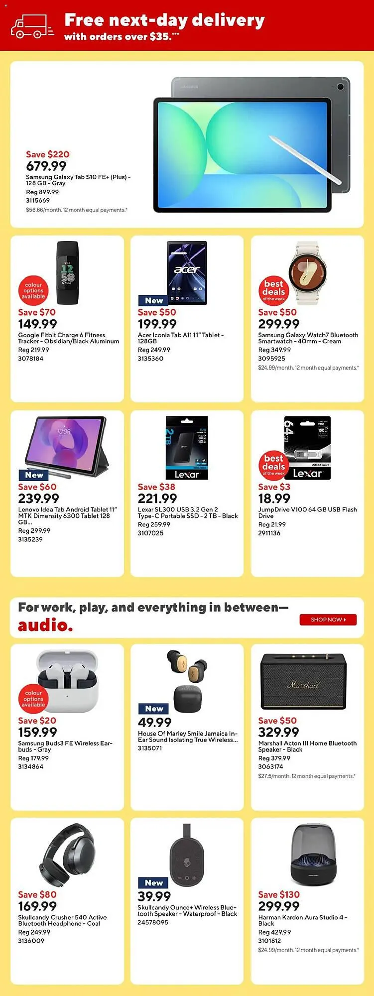 Staples flyer from January 9 to January 16 2026 - flyer page 6