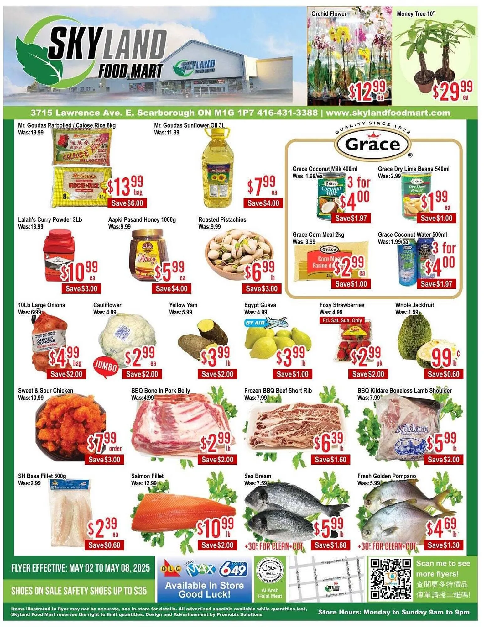 Skyland Foodmart flyer - 1