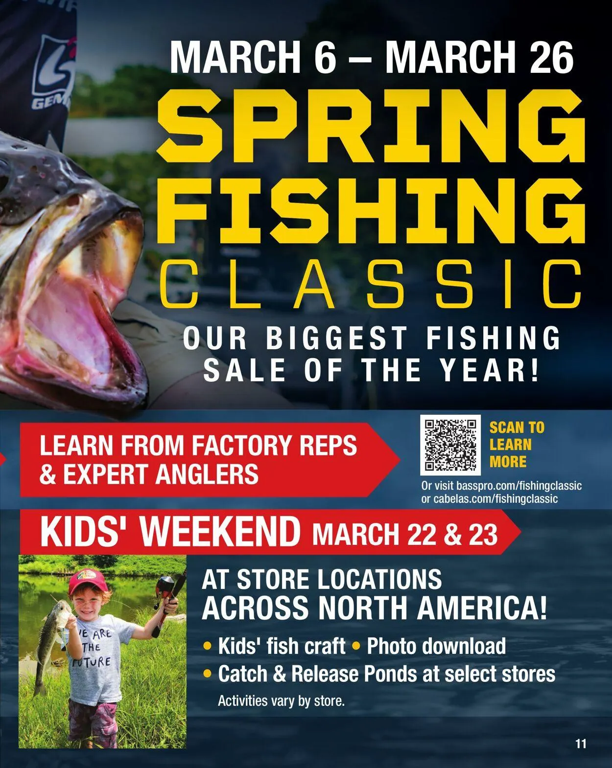 Bass Pro Current flyer from April 7 to April 21 2025 - flyer page 11