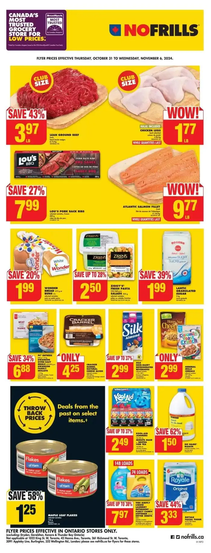 No Frills Weekly ad from October 31 to November 6 2024 - flyer page 9