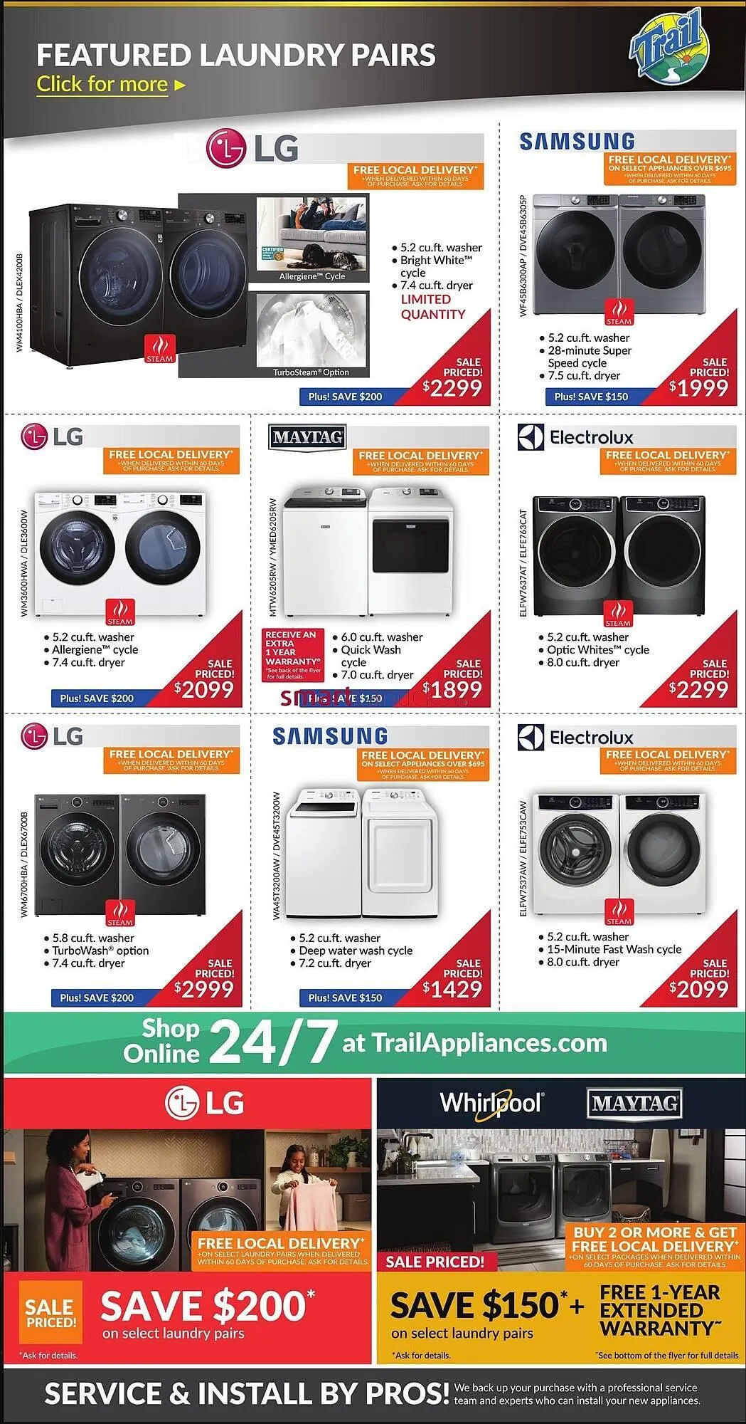 Trail Appliances flyer from November 20 to November 26 2025 - flyer page 7