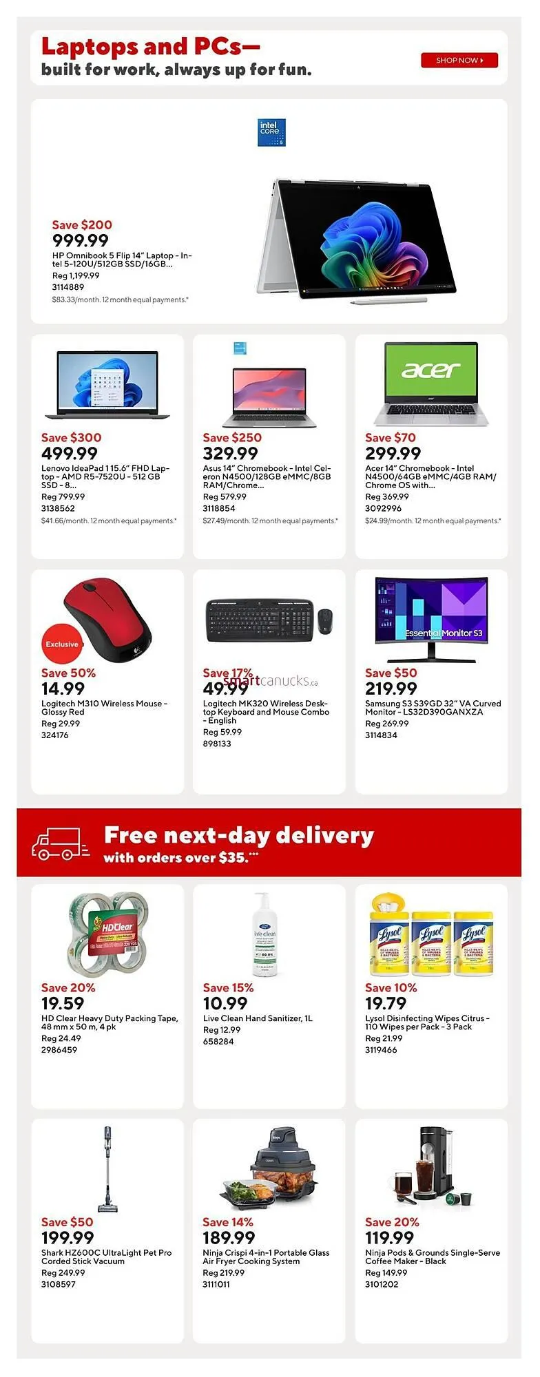 Staples flyer from January 30 to February 5 2026 - flyer page 5