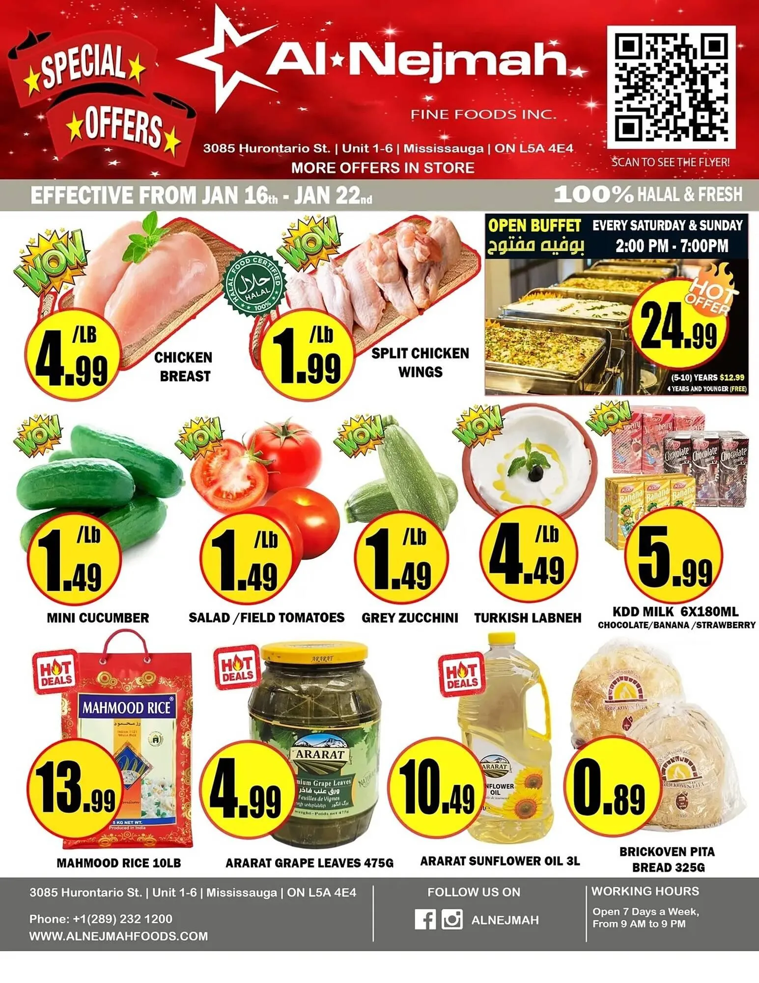 Alnejmah flyer from January 16 to January 22 2026 - flyer page 1