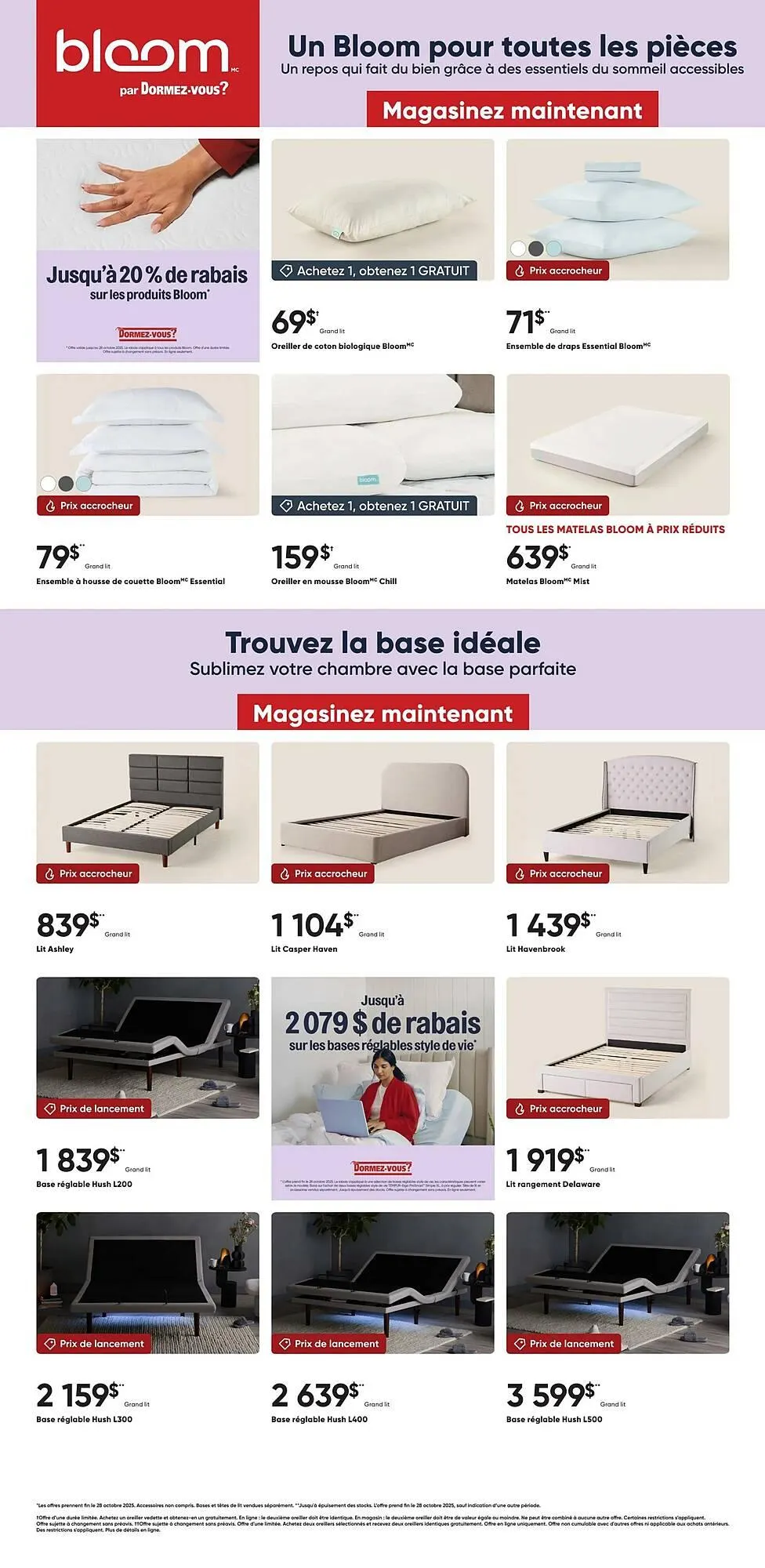 Dormez Vous flyer from October 2 to October 15 2025 - flyer page 4