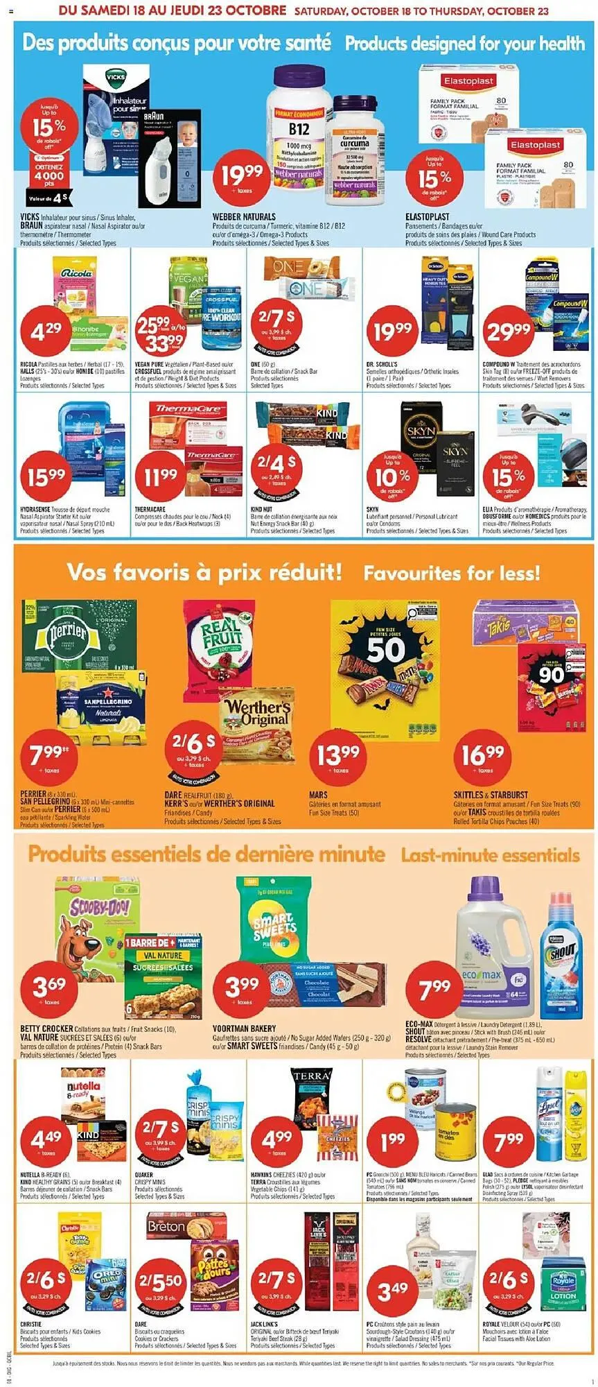 Pharmaprix flyer from October 18 to October 24 2025 - flyer page 18