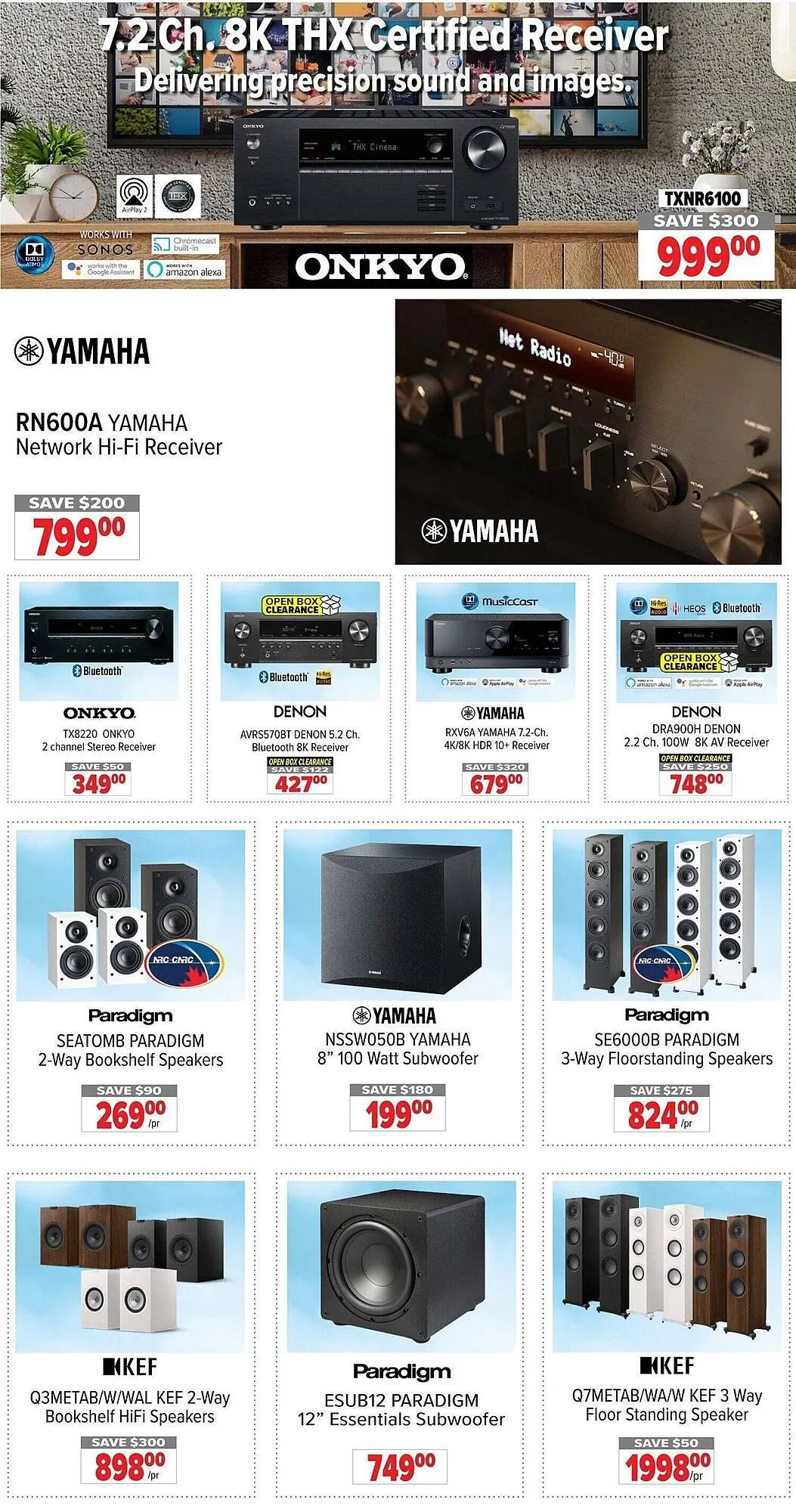 2001 Audio Video flyer from November 7 to November 14 2025 - flyer page 4