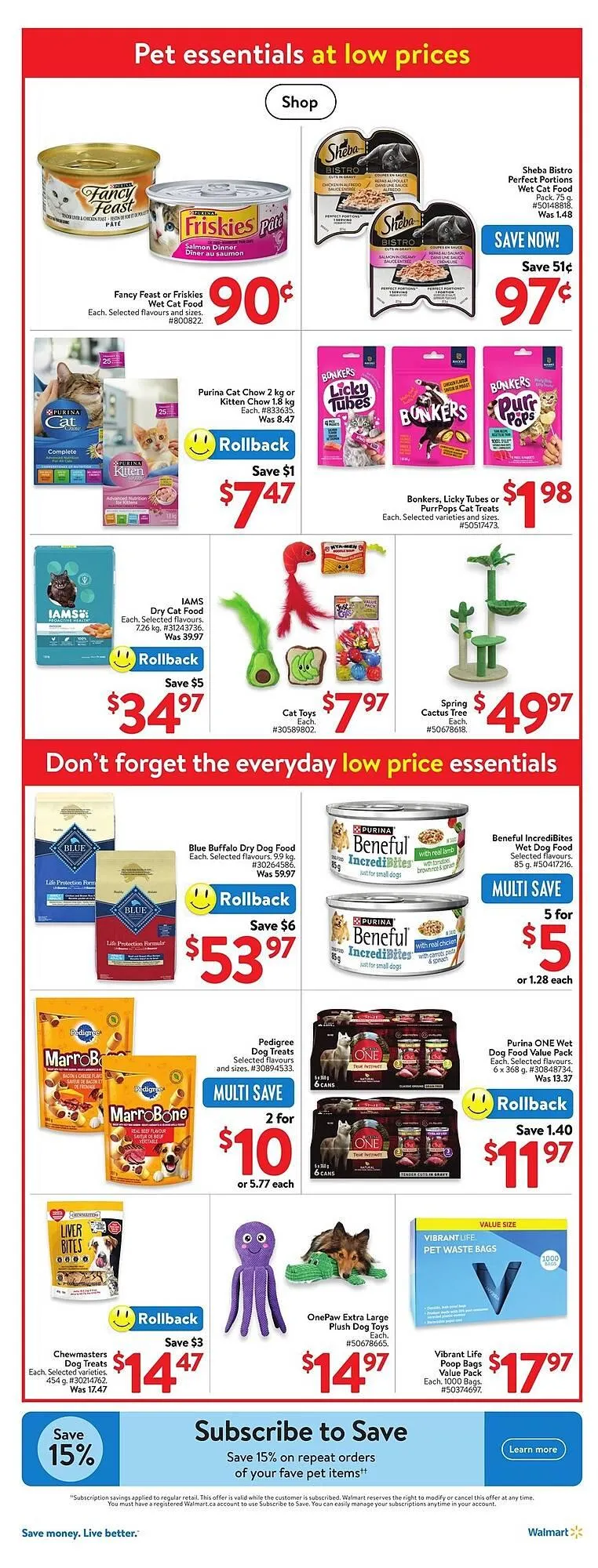 Walmart flyer from April 2 to May 31 2025 - flyer page 22