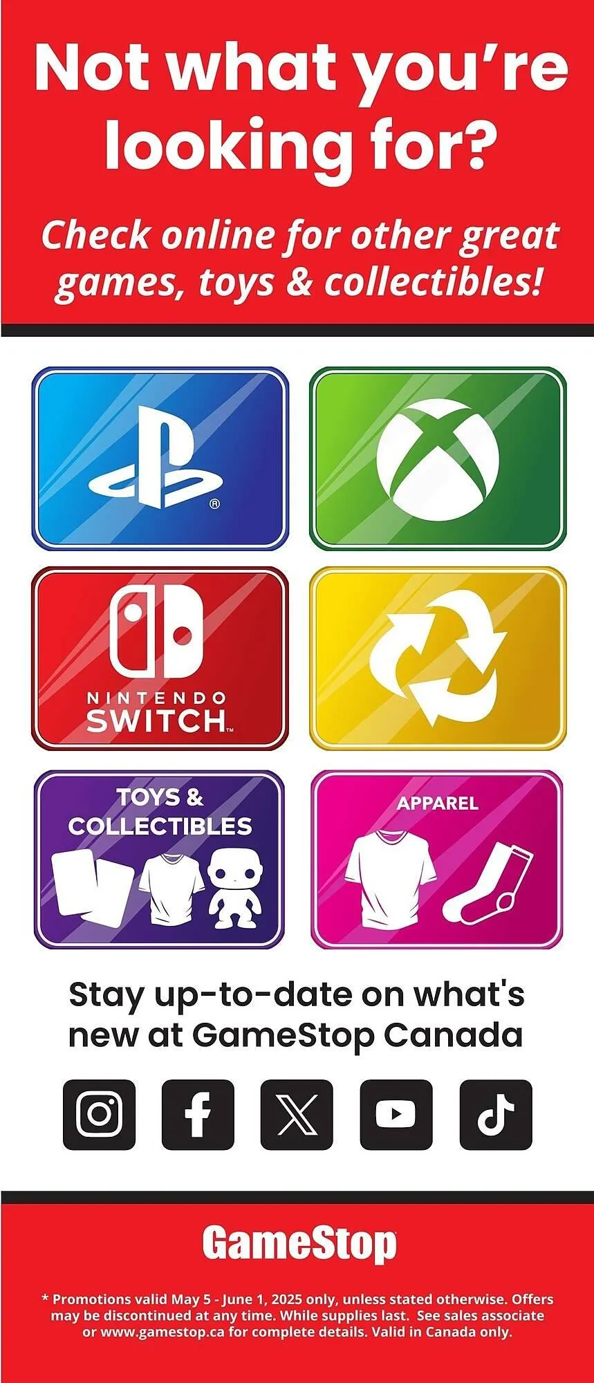 GameStop flyer from May 5 to June 4 2025 - flyer page 8
