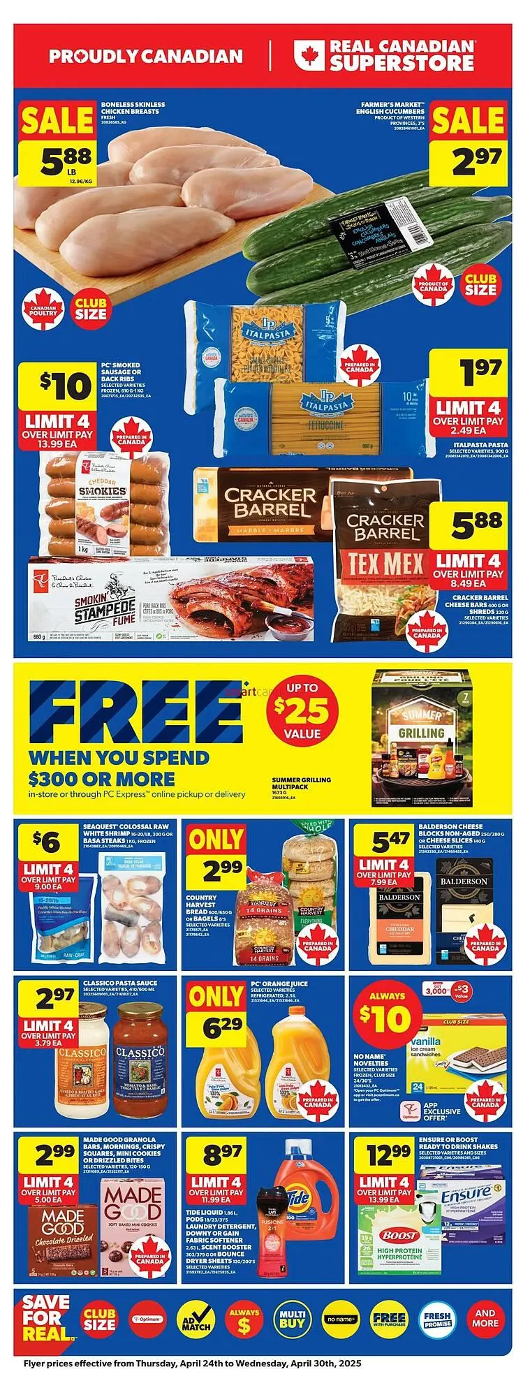 Real Canadian Superstore flyer from April 24 to April 30 2025 - flyer page 2