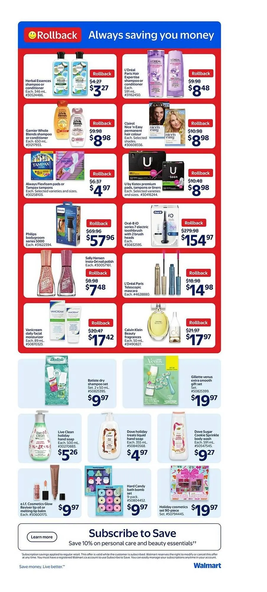 Walmart flyer from November 13 to November 19 2025 - flyer page 14