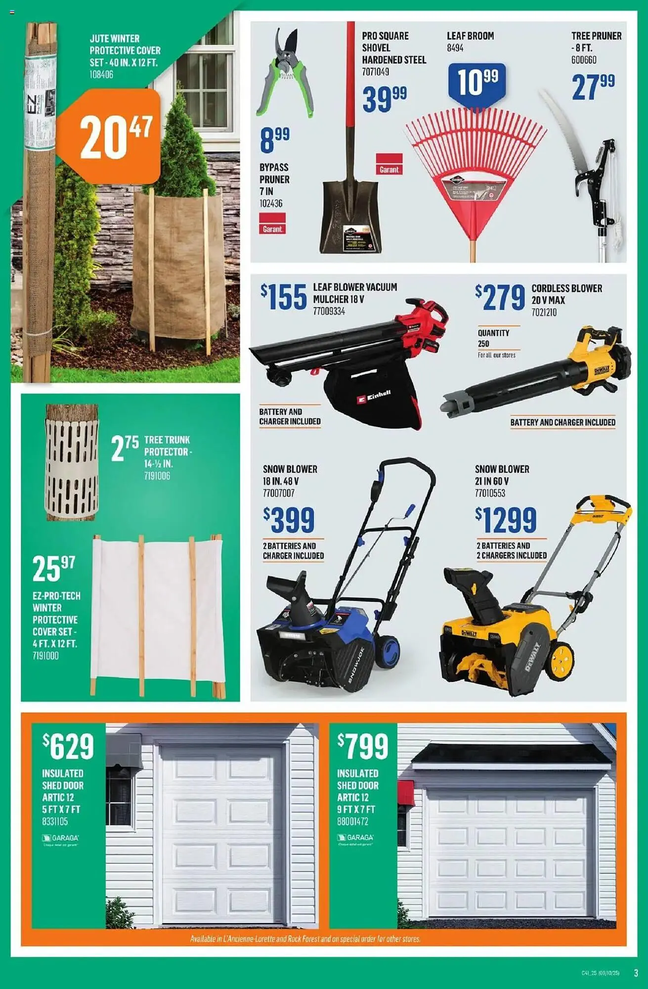 Canac flyer from October 9 to October 16 2025 - flyer page 3