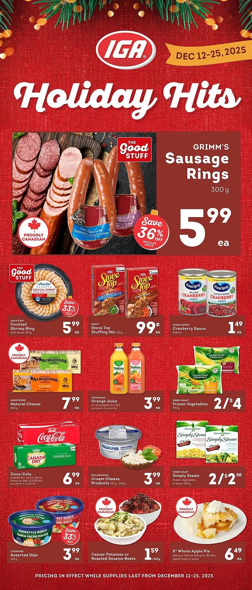 IGA flyer from December 11 to December 17 2025 - flyer page 3