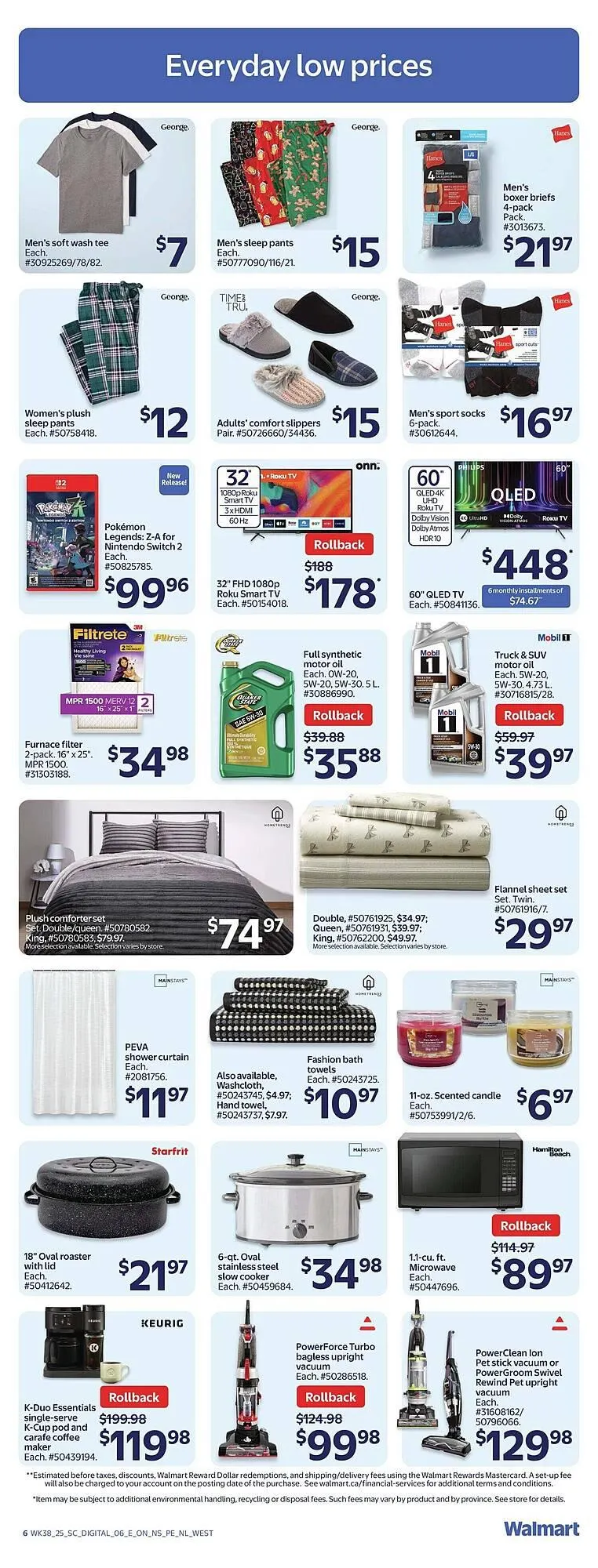 Walmart flyer from October 16 to October 22 2025 - flyer page 7