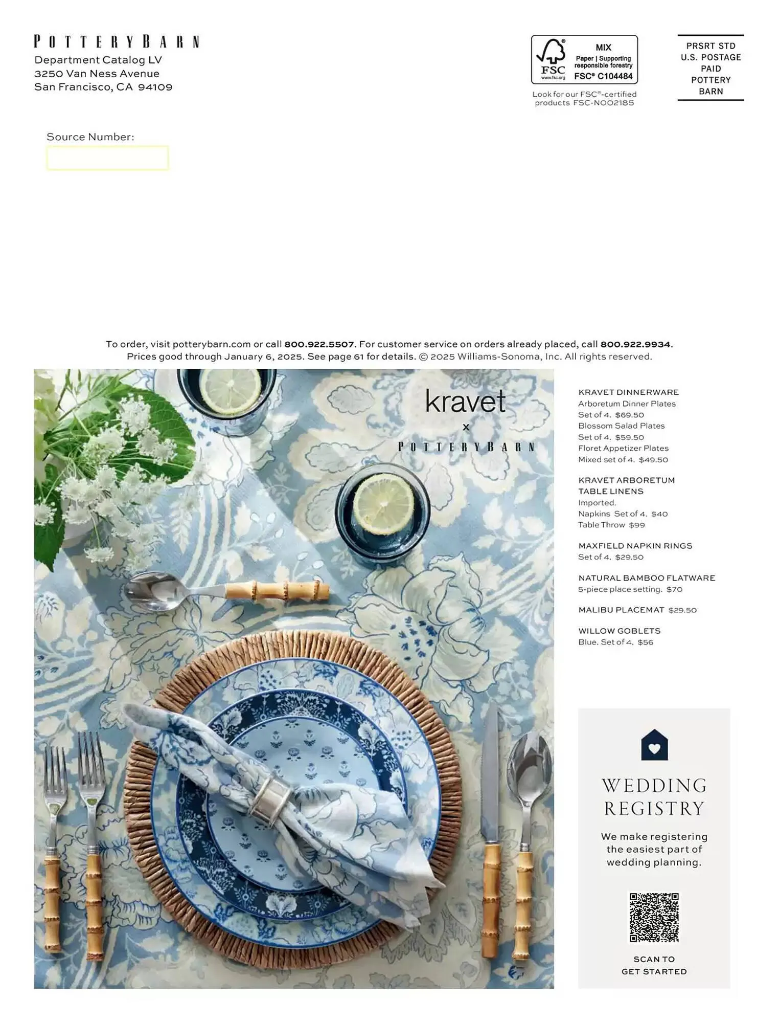 Pottery Barn flyer from March 17 to June 21 2025 - flyer page 80