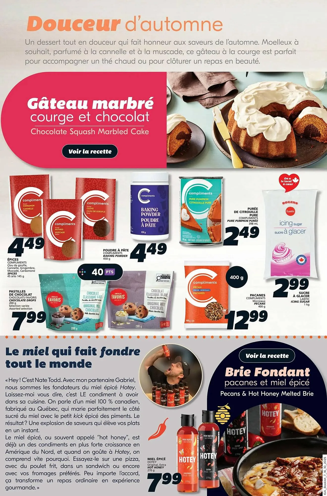 IGA flyer from October 16 to October 22 2025 - flyer page 25