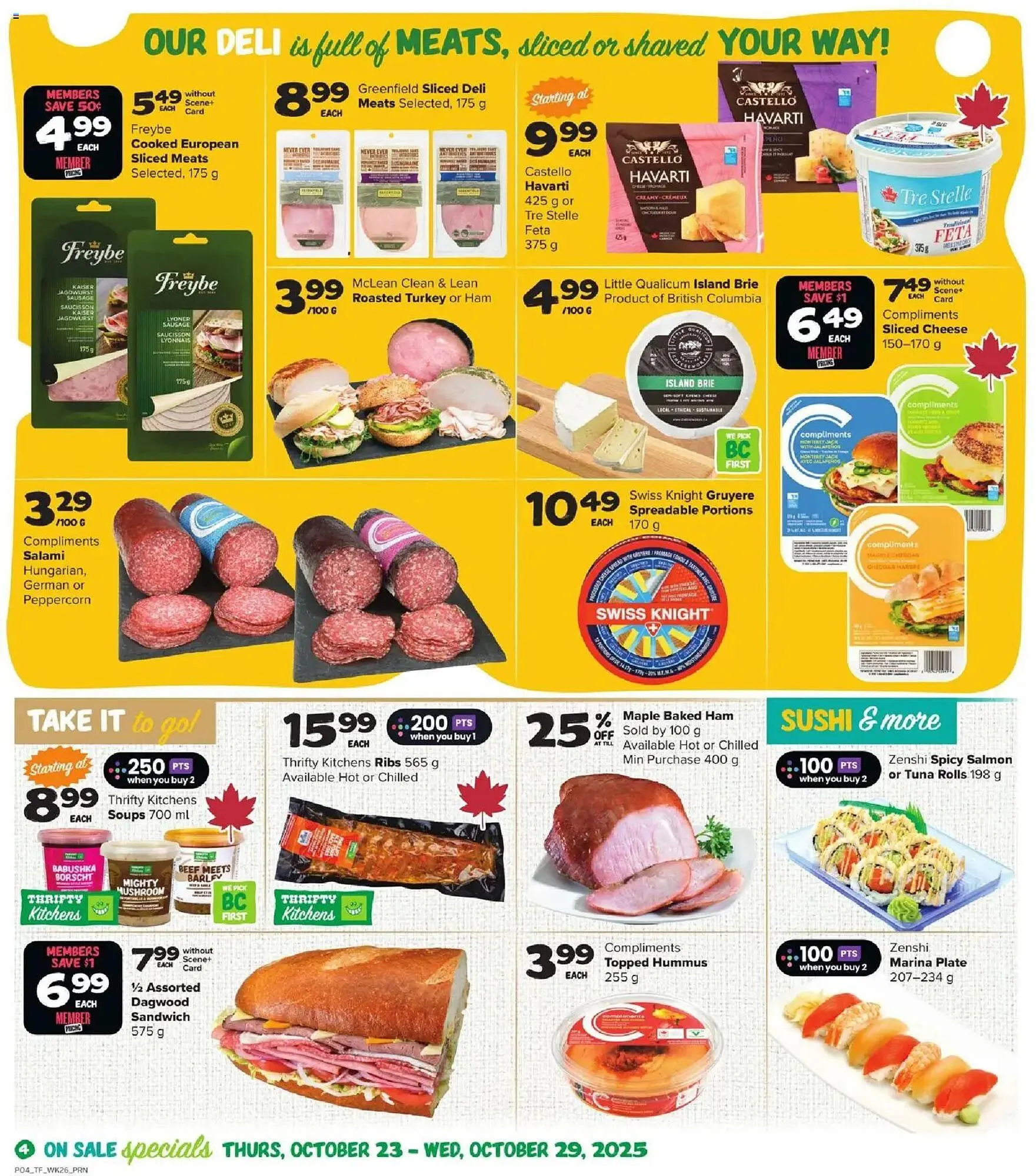 Thrifty Foods flyer from October 23 to October 29 2025 - flyer page 5