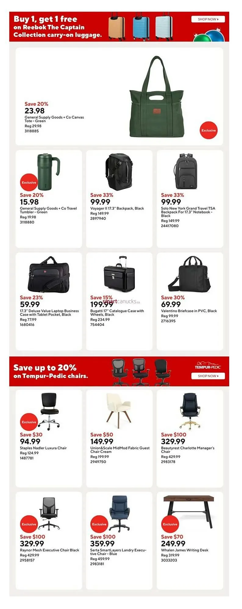 Staples flyer from November 7 to November 13 2025 - flyer page 17