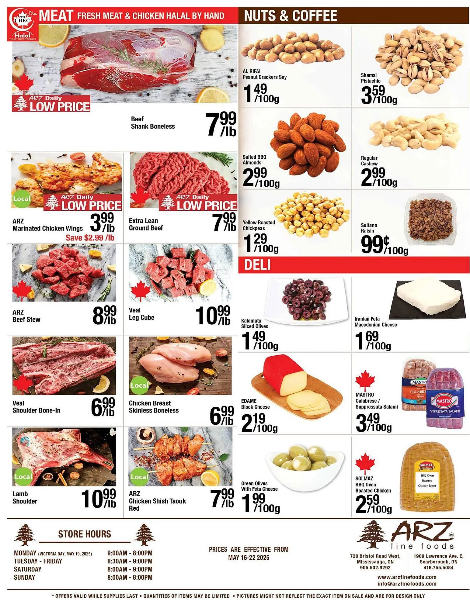 Arz Fine Foods flyer from May 16 to May 22 2025 - flyer page 4