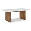 Isanti Coffee Table - Light Brown/White