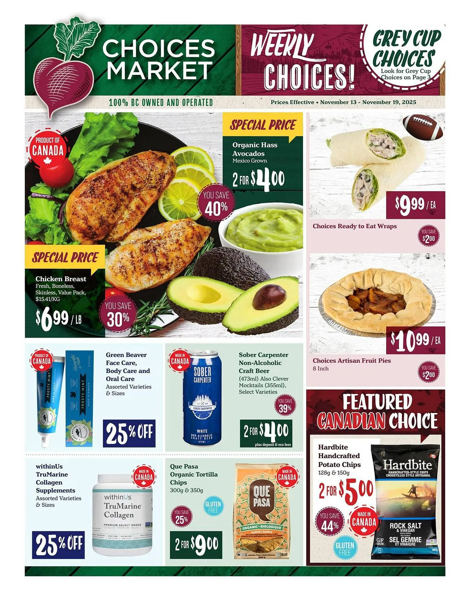 Choices Market flyer from November 13 to November 23 2025 - flyer page 1