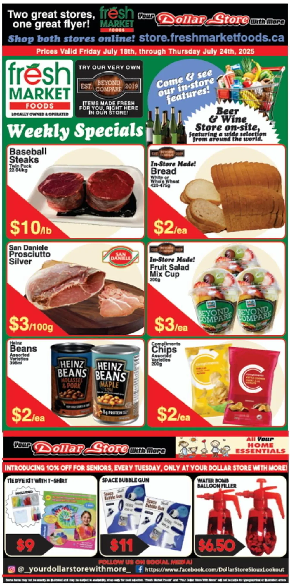 Fresh Market Foods flyer - 1
