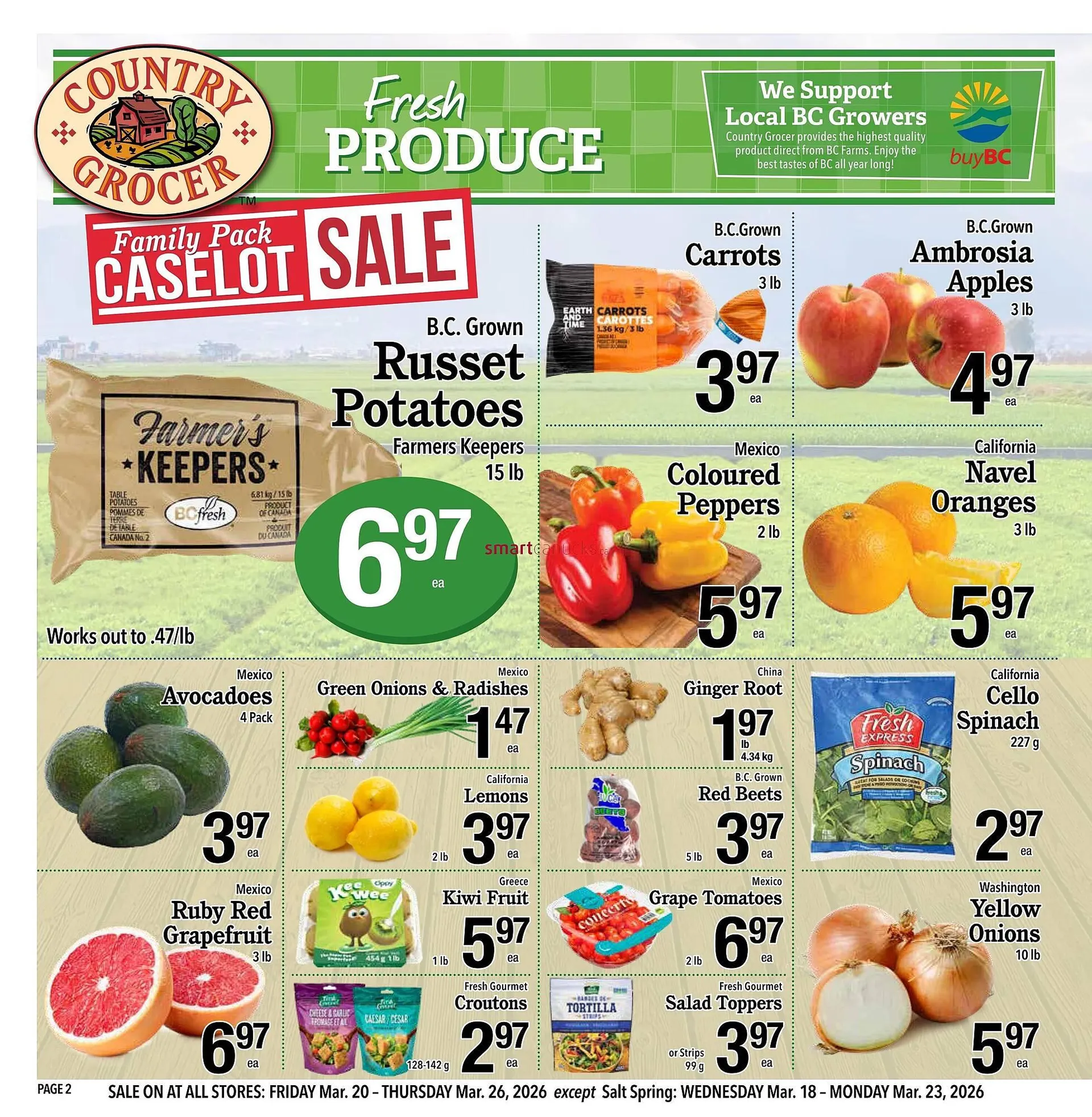 Country Grocer flyer from March 20 to March 26 2026 - flyer page 2