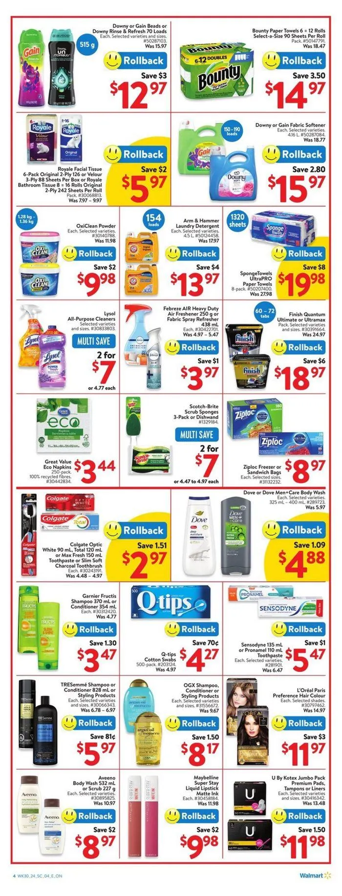 Walmart flyer from August 15 to August 21 2024 - flyer page 25