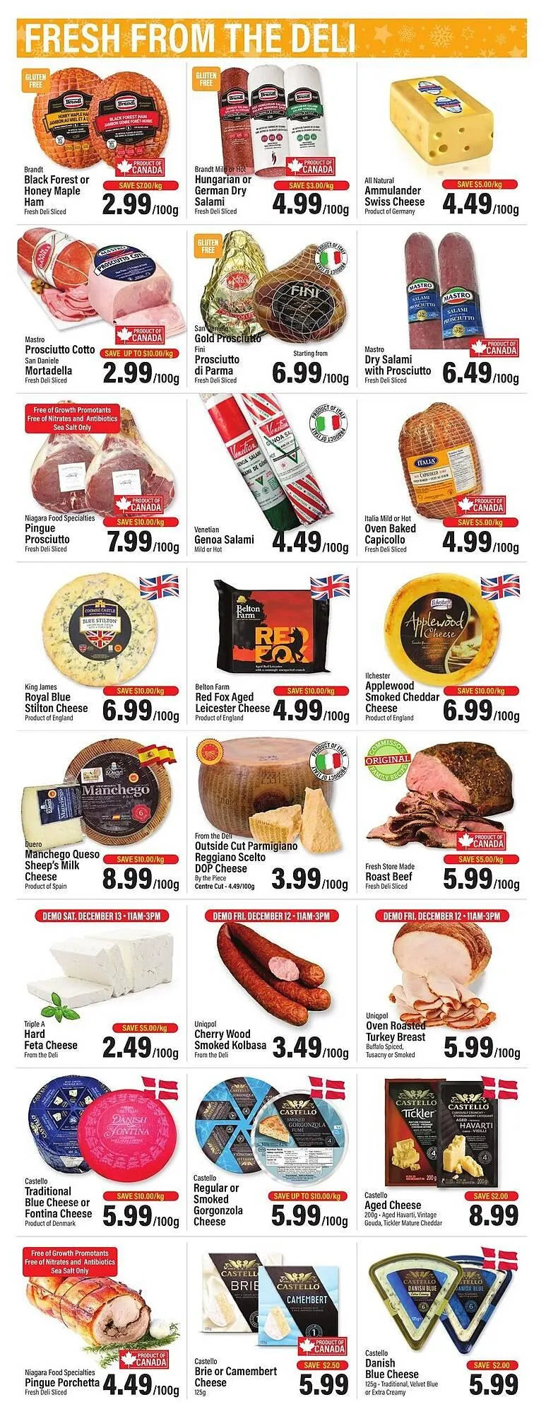 Commisso's Fresh Foods flyer from December 12 to December 18 2025 - flyer page 4