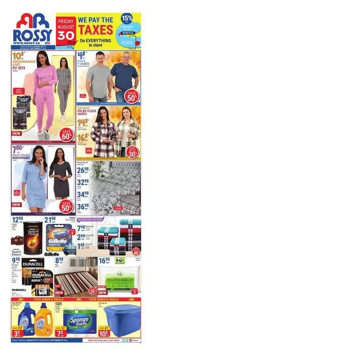 Weekly Ad from August 29 to September 4 2024 - flyer page 1