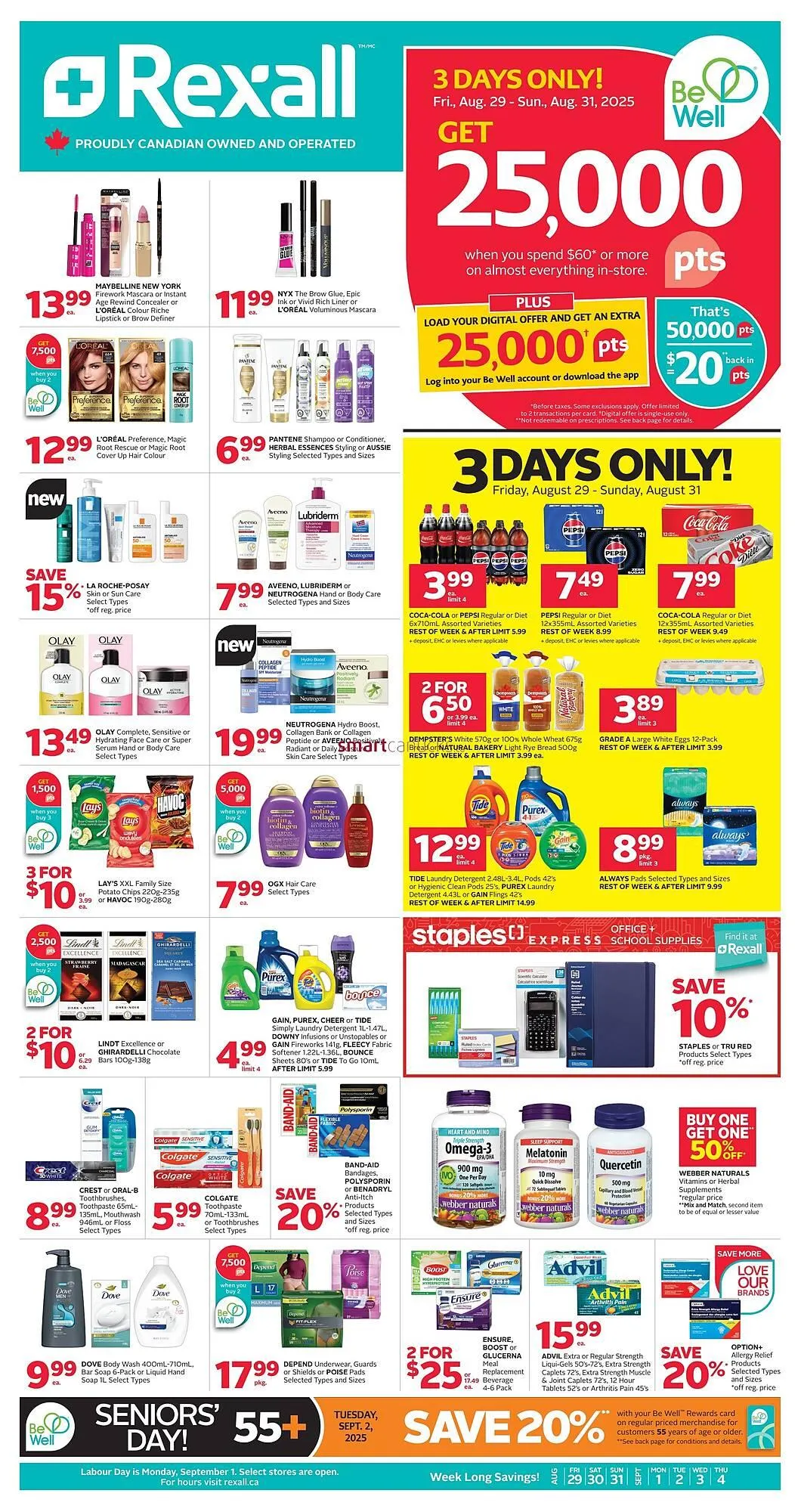 Rexall flyer from August 28 to September 3 2025 - flyer page 3