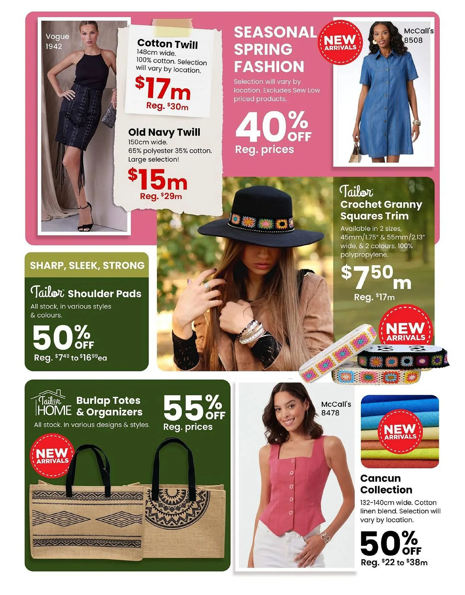 Fabricland flyer from April 2 to April 30 2025 - flyer page 6