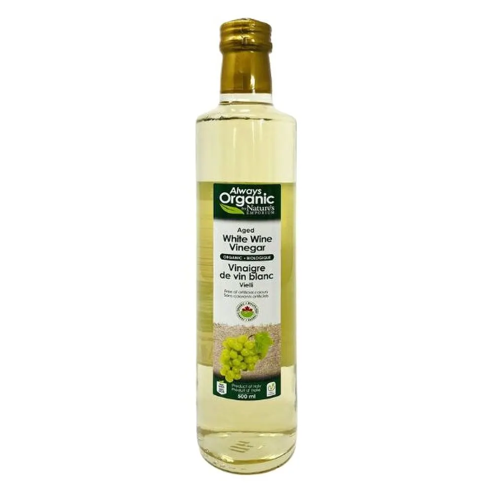 Always Organic White Wine Vinegar 500 ml