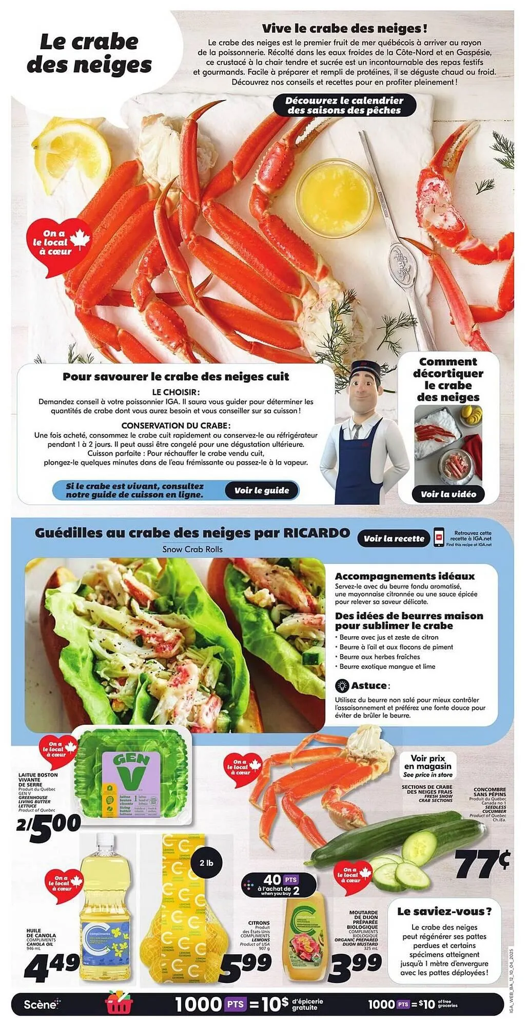 IGA flyer from April 10 to April 23 2025 - flyer page 16