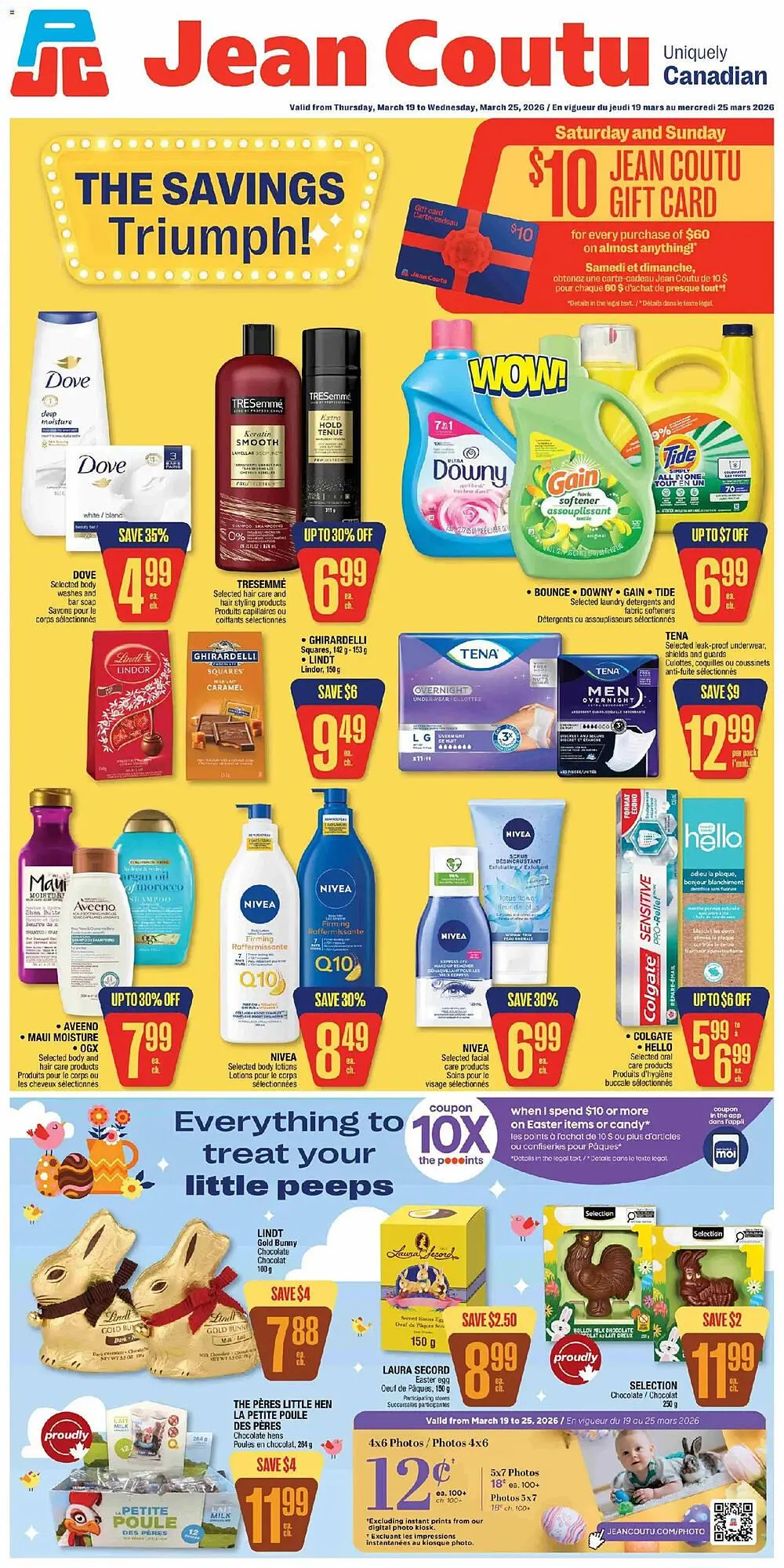 Jean Coutu flyer from March 19 to March 25 2026 - flyer page 1
