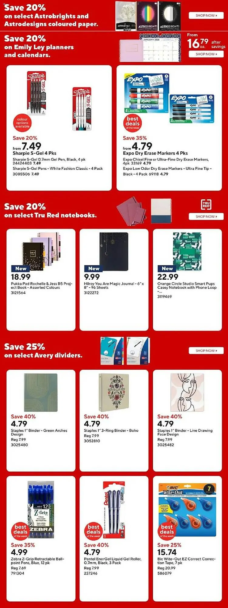 Staples flyer from October 17 to October 23 2025 - flyer page 10