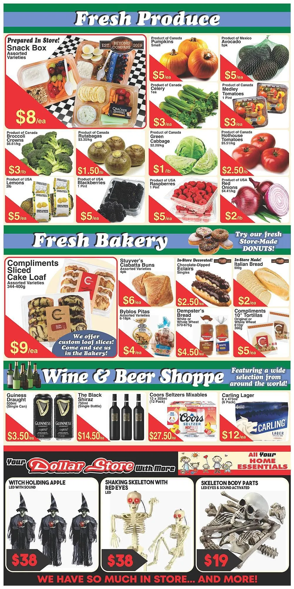 Fresh Market Foods flyer from October 24 to October 30 2025 - flyer page 3