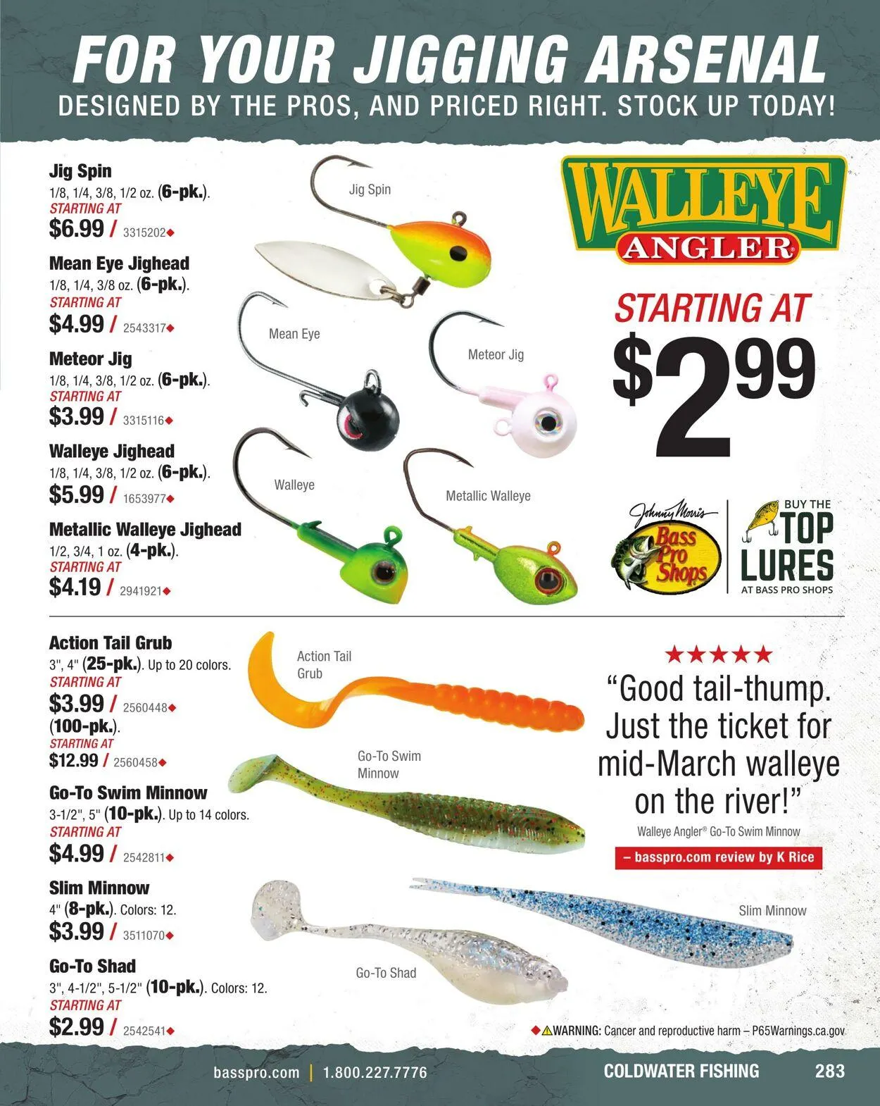Bass Pro Current flyer from April 7 to April 21 2025 - flyer page 283